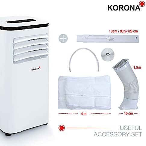 Korona 82001 Climatiseur mobile Iceberg 9.0 ECO | 9000 BTU/h | Monobloc 3en1 – Refroidisseur – Image 2