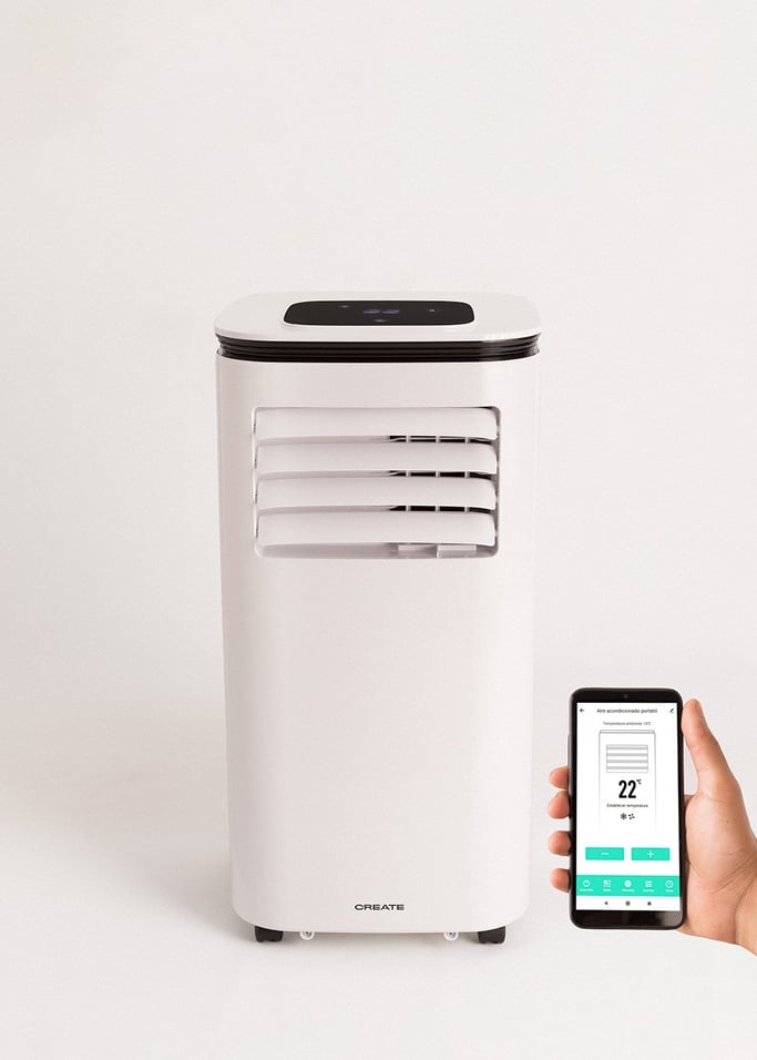 Climatiseur mobile 3 en 1 WiFi 9000 BTU